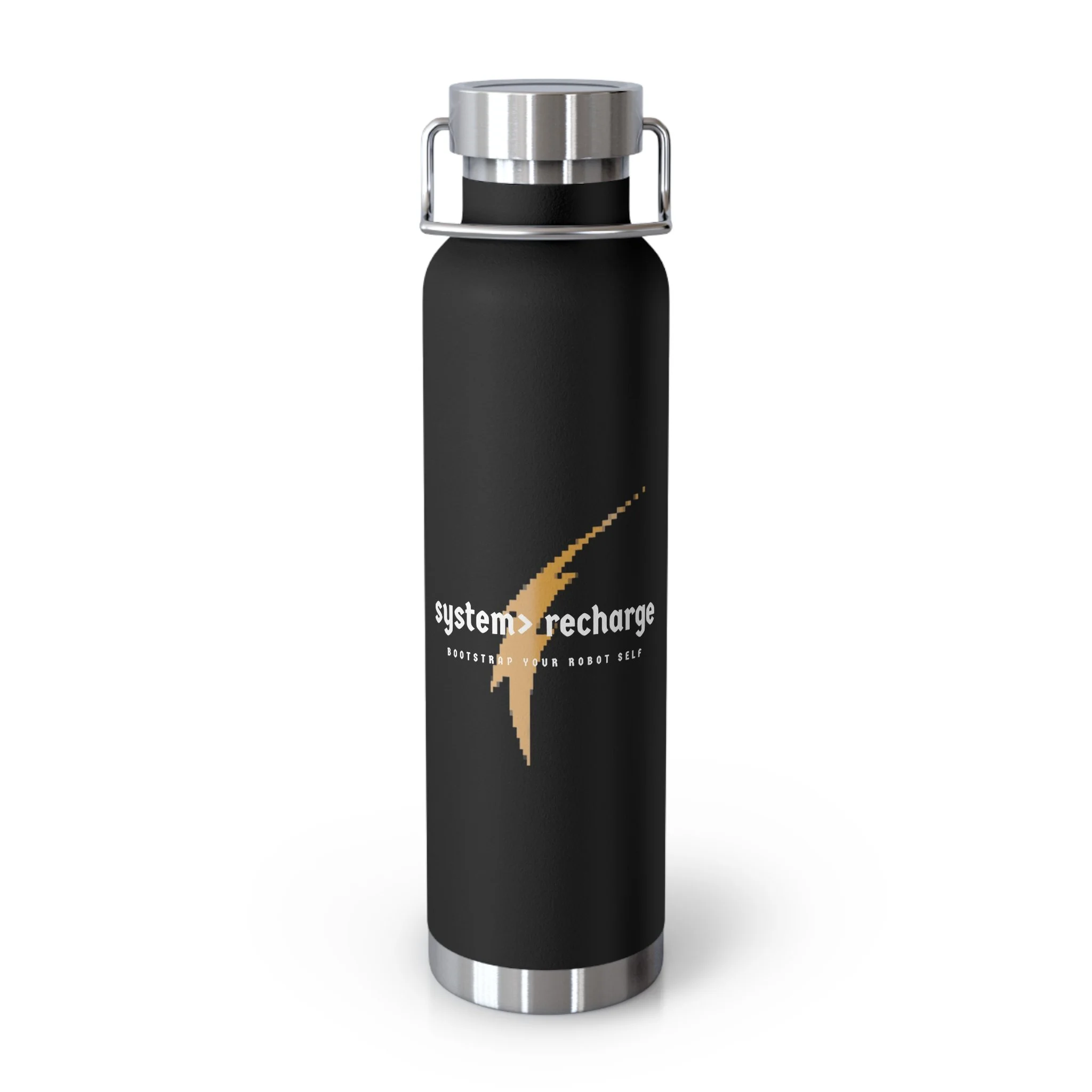 system> recharge - 22oz Double-Wall Copper Insulated Bottle