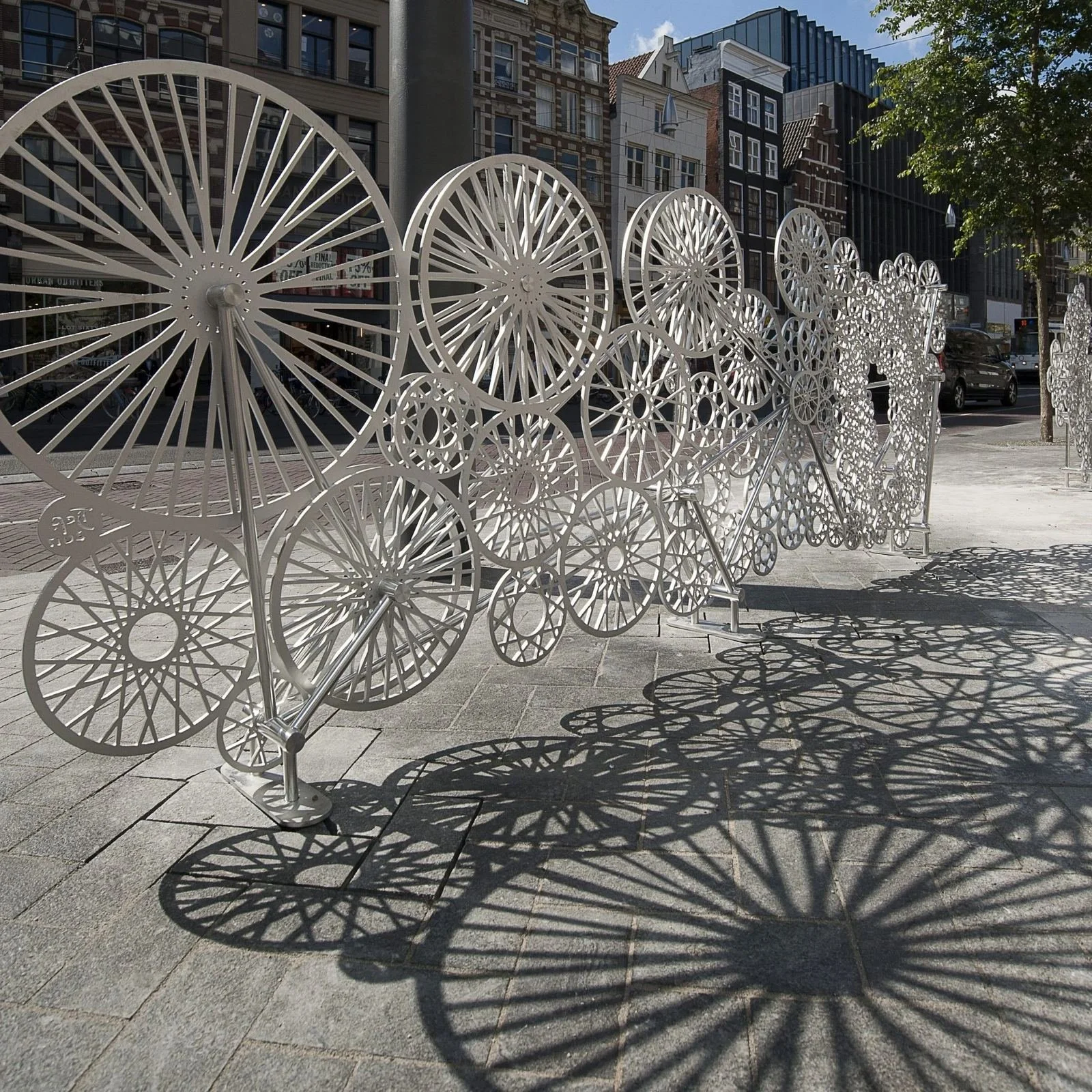Bicycloud by Tjep. on the Rokin in Amsterdam