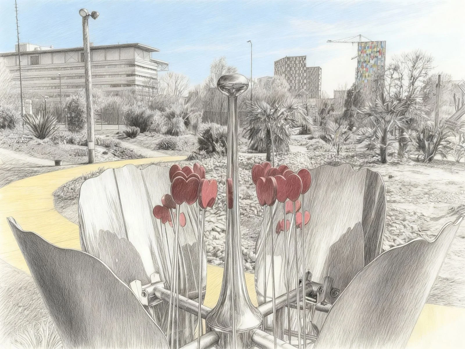 Evolution Garden by Tjep. at Utrecht University