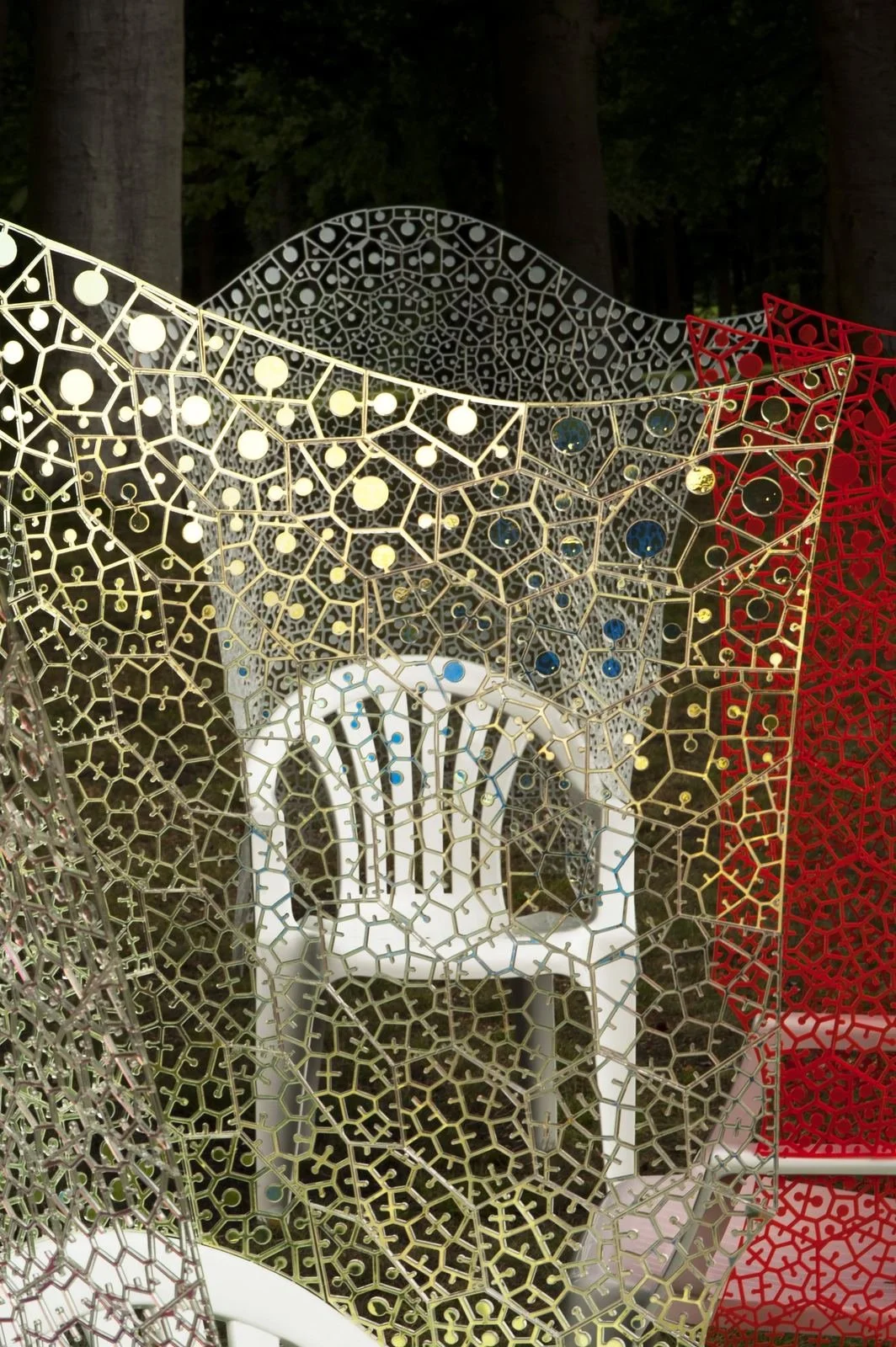 Transparent Thrones by Tjep. at Paleis Soestdijk