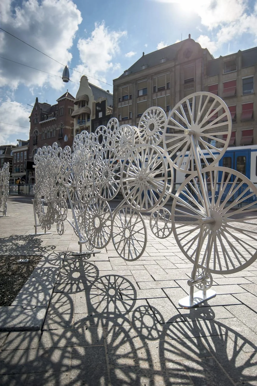 Bicycloud by Tjep. on the Rokin in Amsterdam
