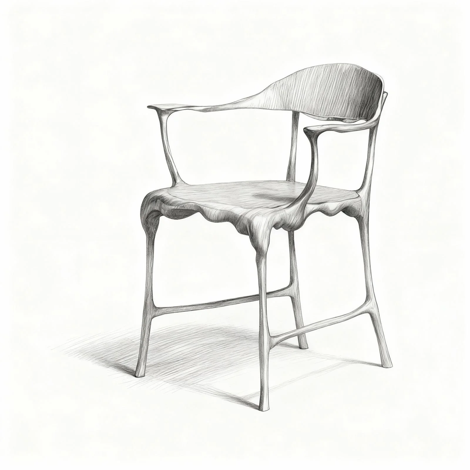 Bronze Age Chair by Frank Tjepkema