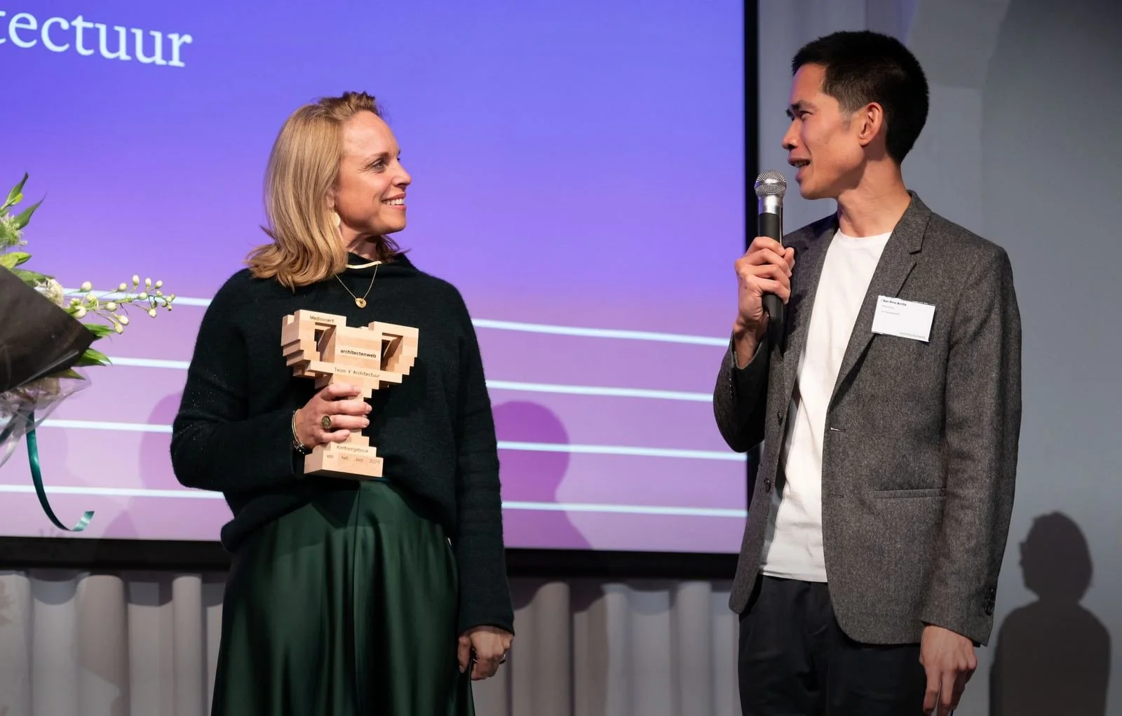 Architectenweb Award by Frank Tjepkema