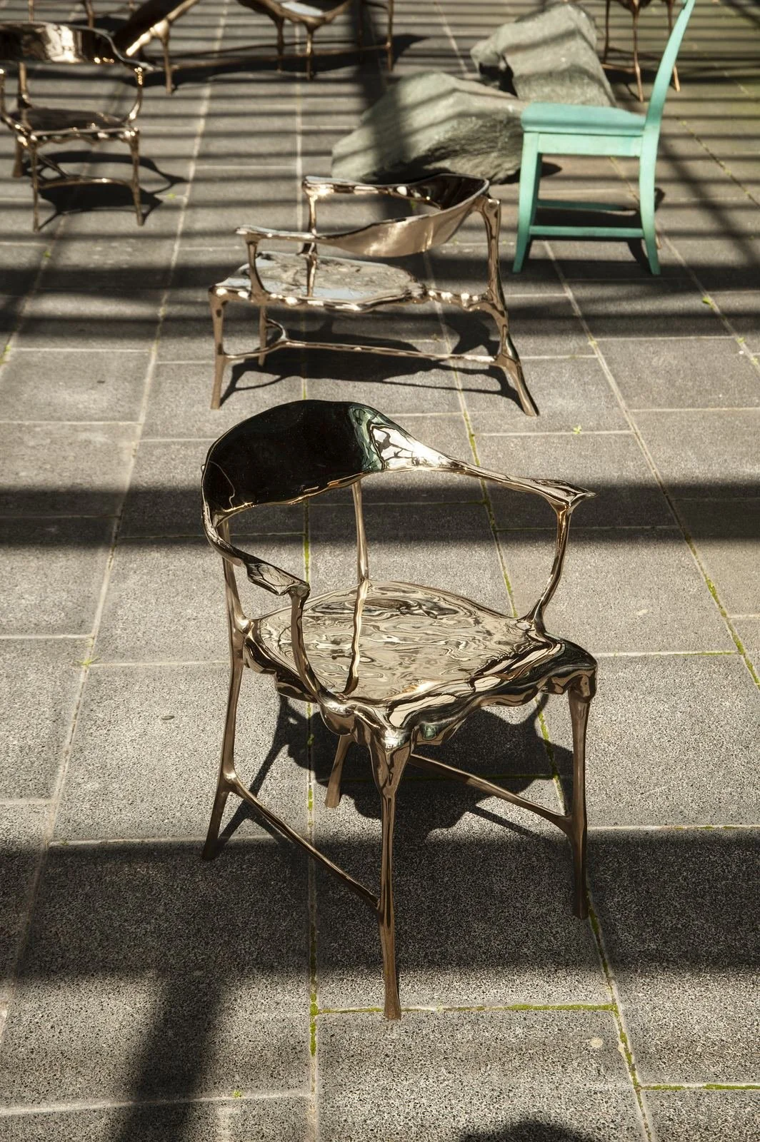 Bronze Age Chair by Frank Tjepkema