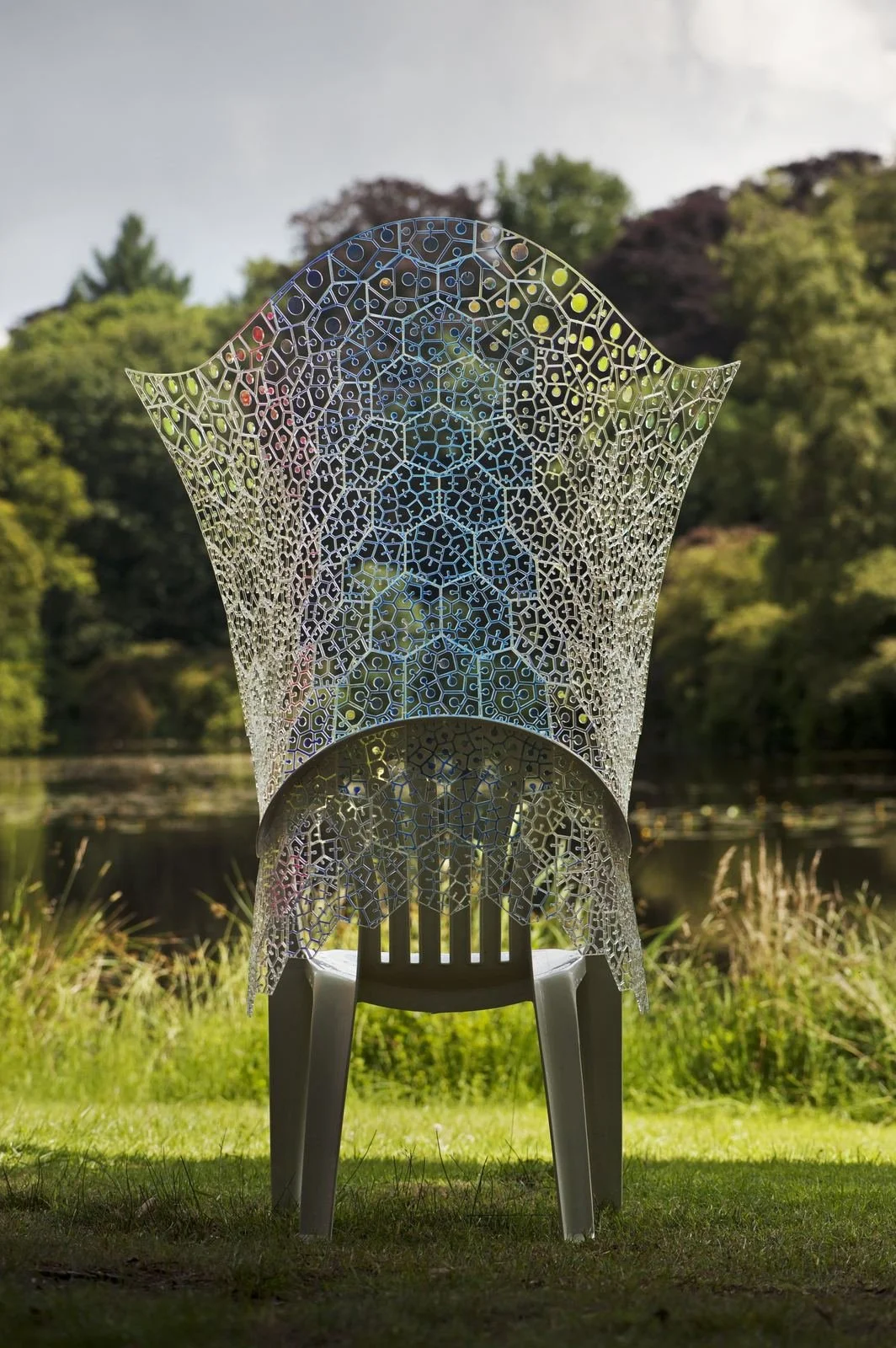 Transparent Thrones by Tjep. at Paleis Soestdijk