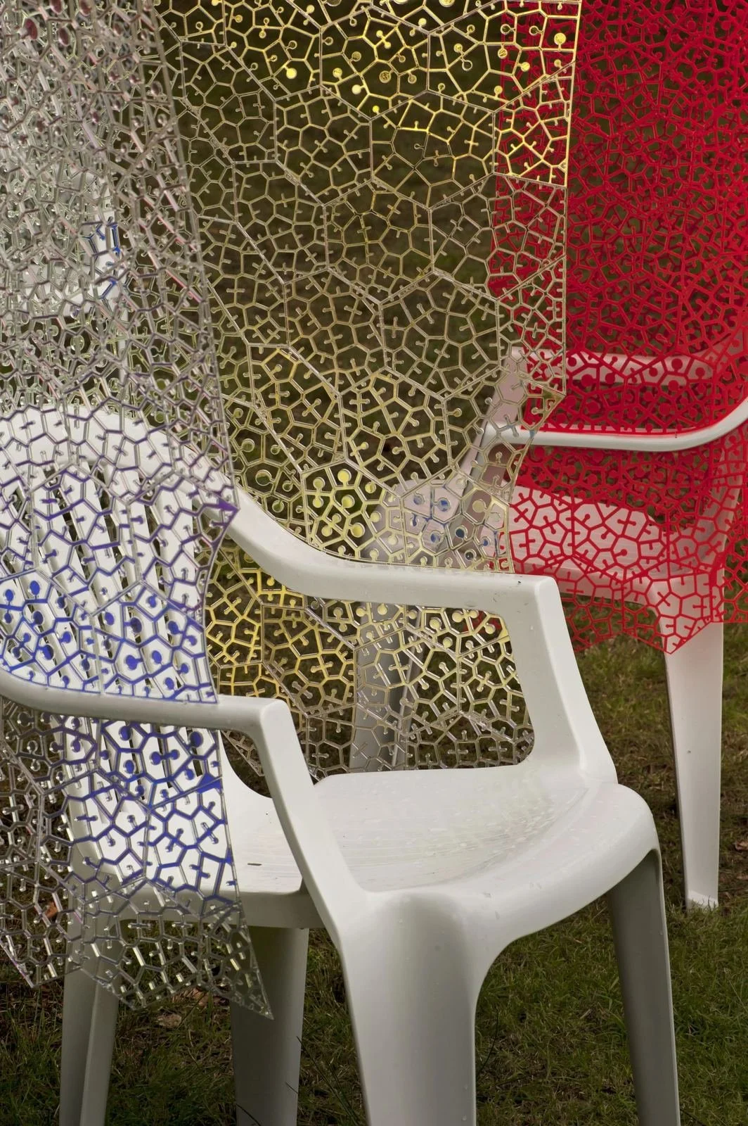 Transparent Thrones by Tjep. at Paleis Soestdijk