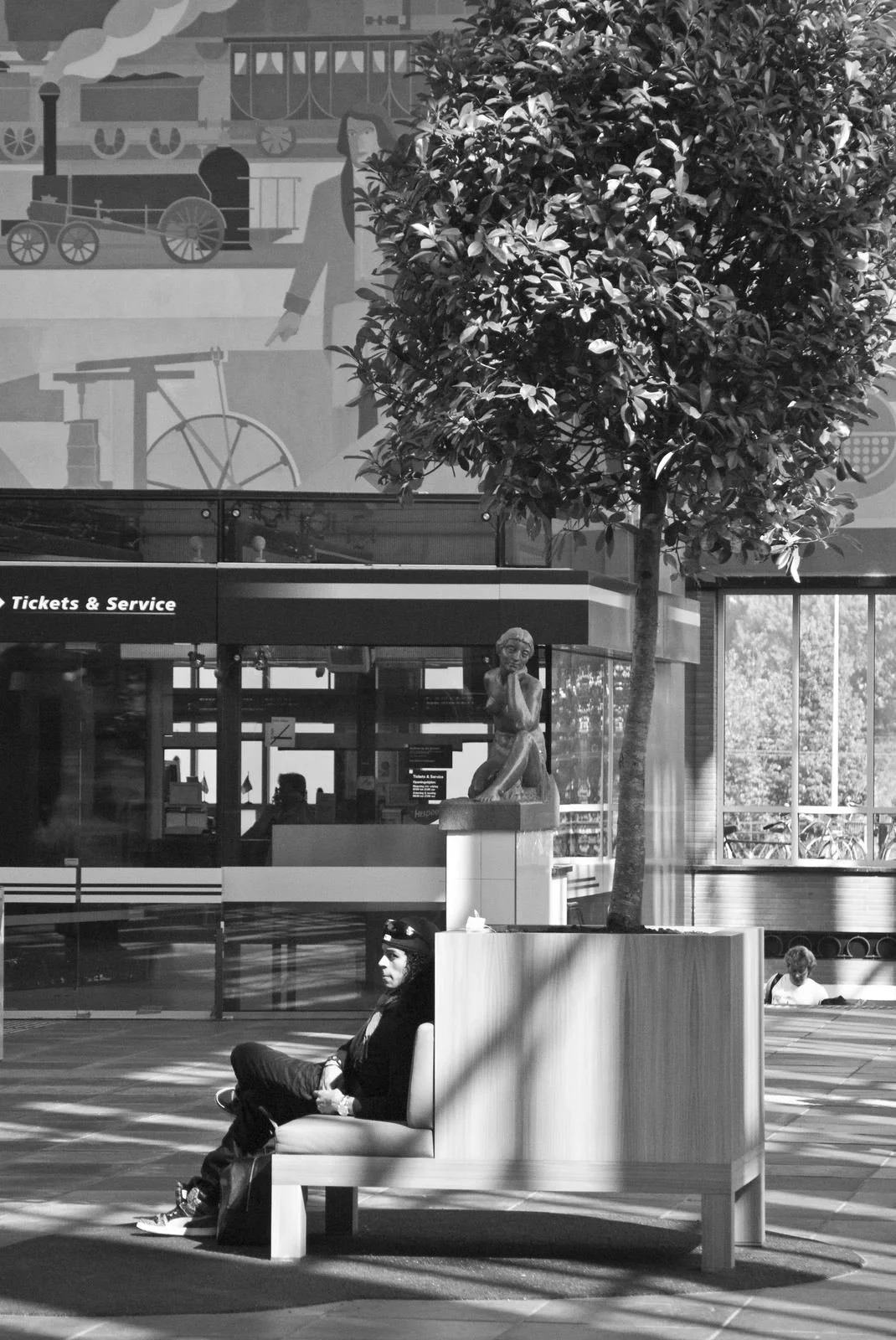 Amstel Station work by Tjep. in Amsterdam