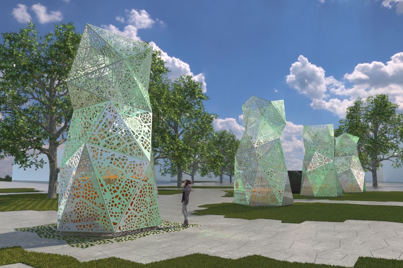 Air Cells by Tjep. in Houthavens, Amsterdam