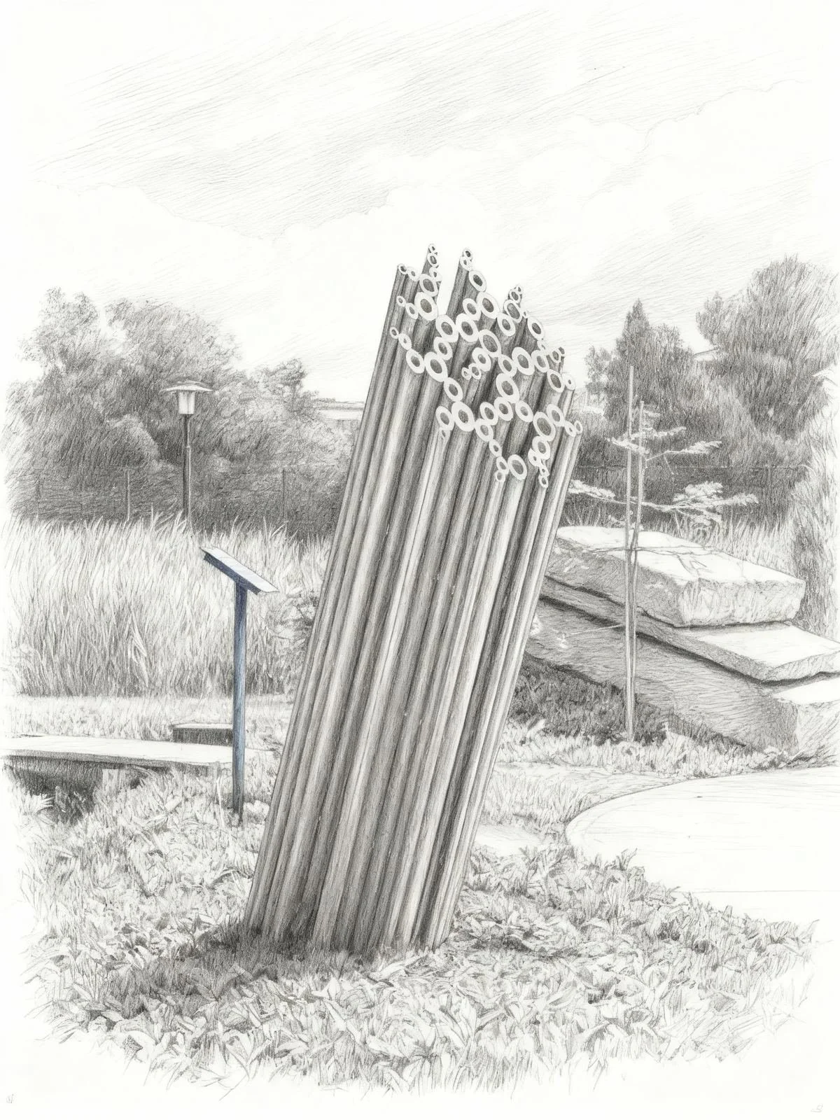 Evolution Garden by Tjep. at Utrecht University