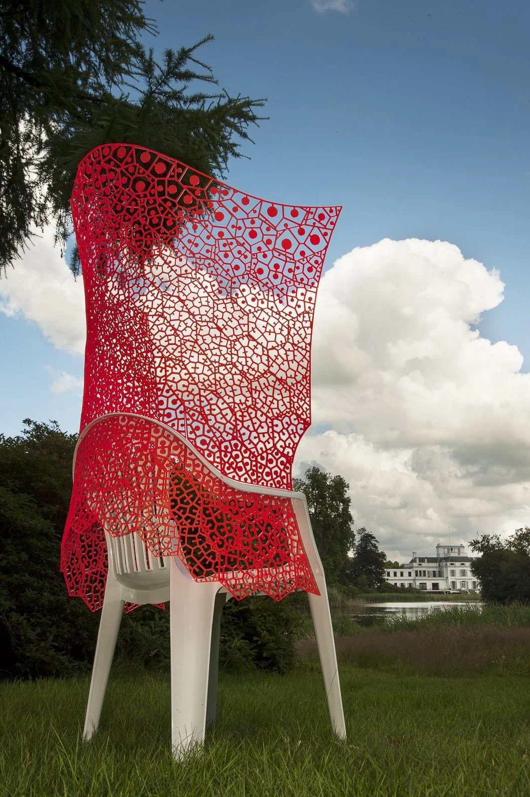 Transparent Thrones by Tjep. at Paleis Soestdijk