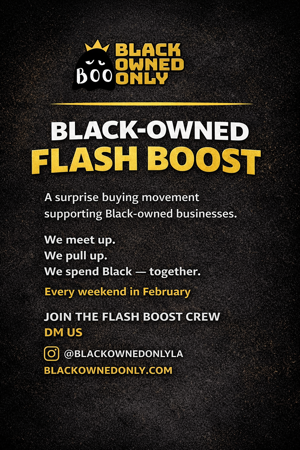 Black-Owned Flash Boost