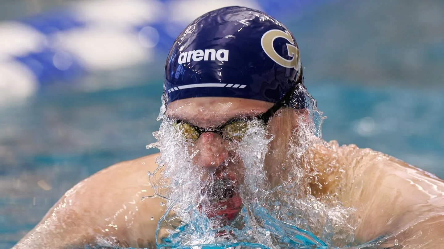 ACC Conference Swimming &amp; Diving Championship in Atlanta. Captured February 21, 2026. (Eric Graham)

@gtswimdive @accsports
#atlantaphotographer #ncaaswimdive