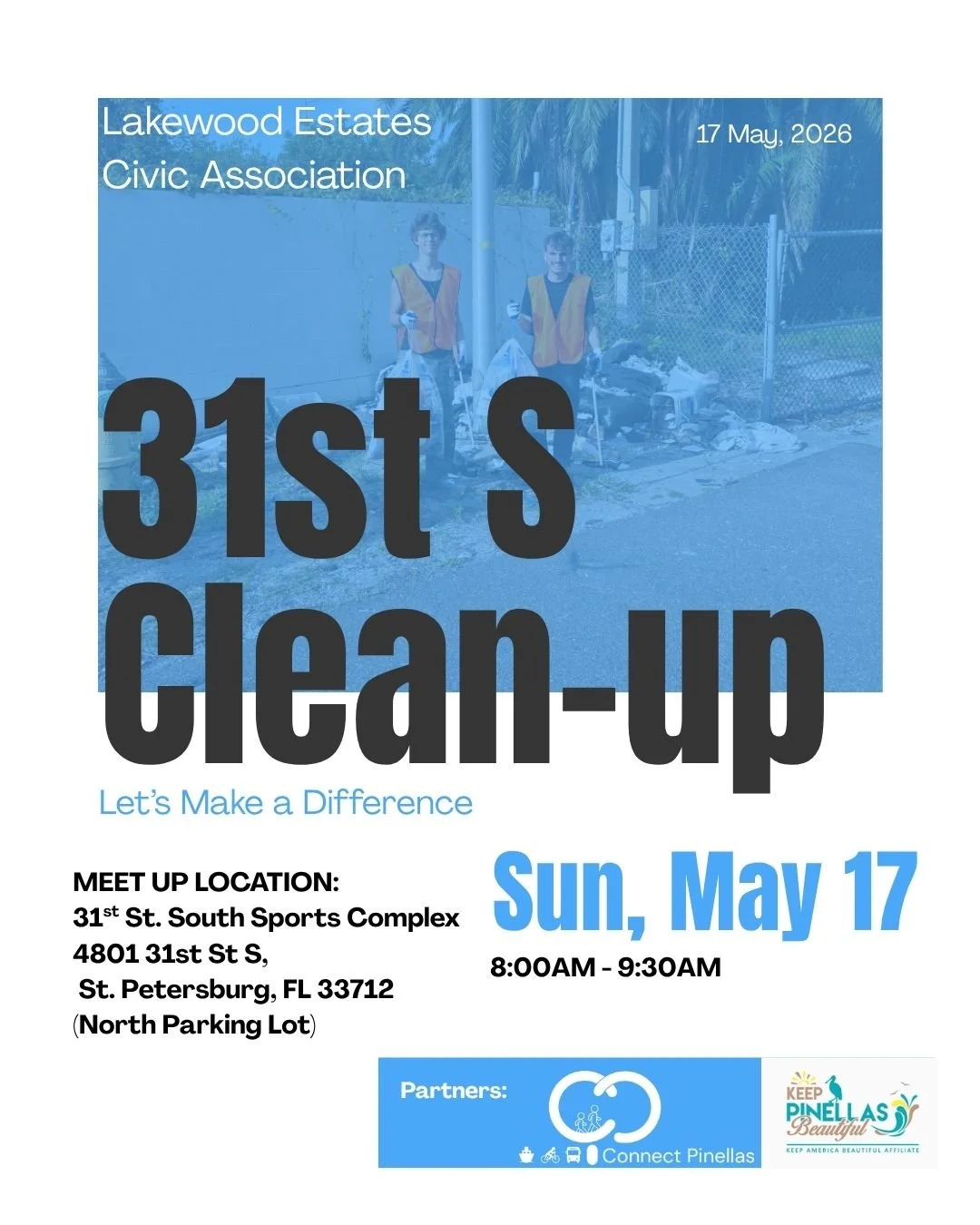 31st S/ Lakewood Trail Connector Clean Up