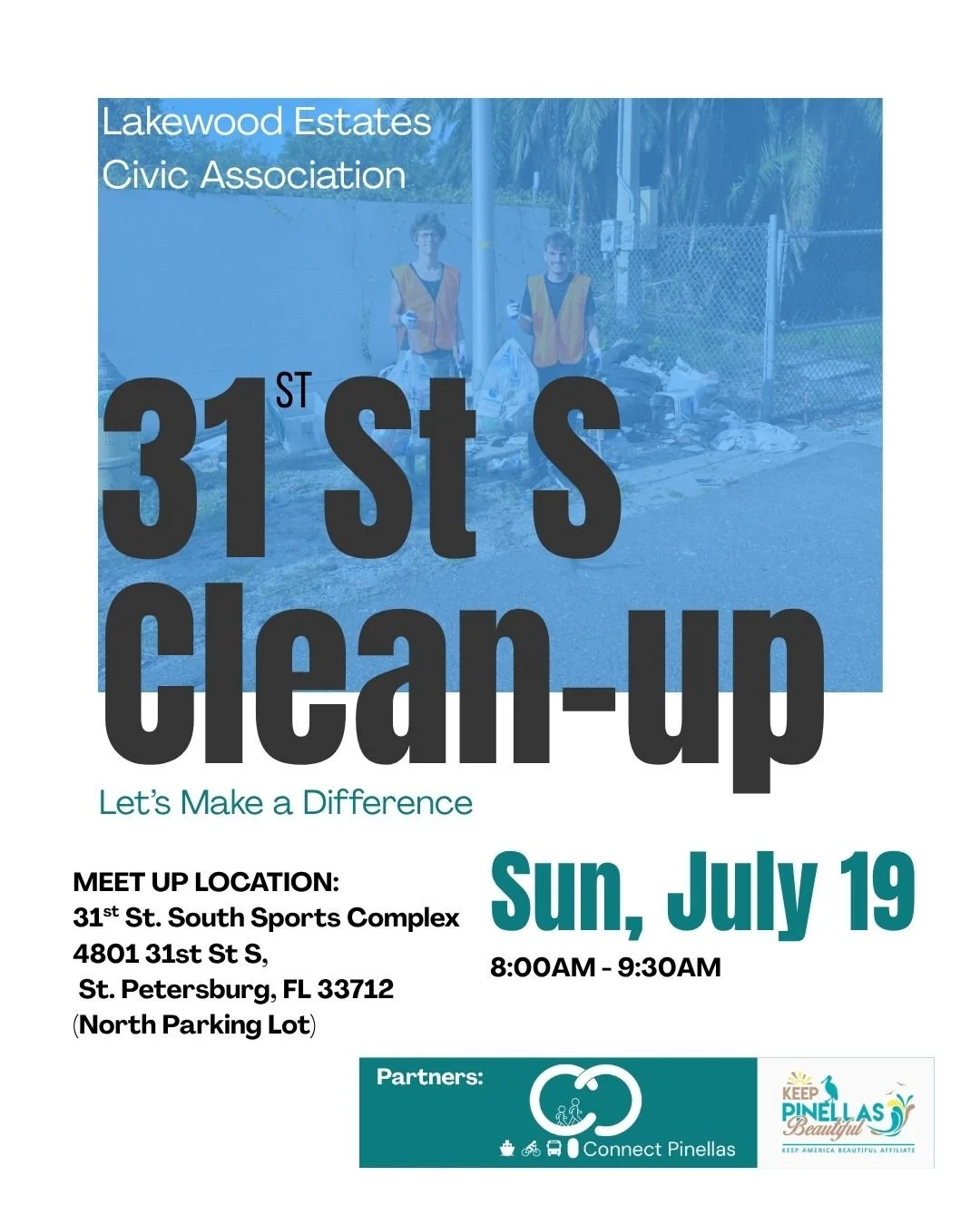 31st St. S/ Lakewood Trail Connector Clean Up