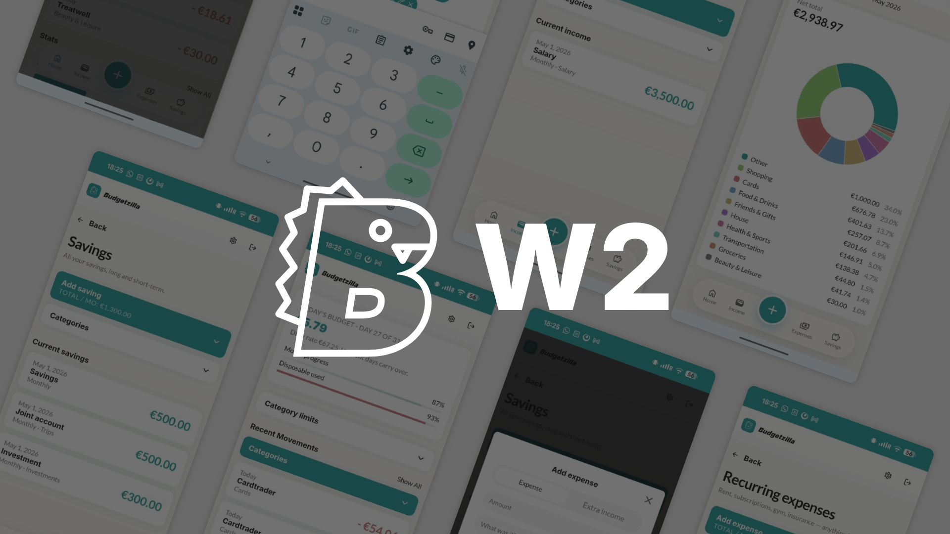 Budgetzilla - Week 2