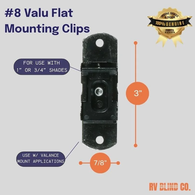 #08 Valu Flat Mounting Clip