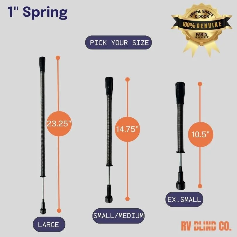 1" Valu-Line Roller Shade SPRING