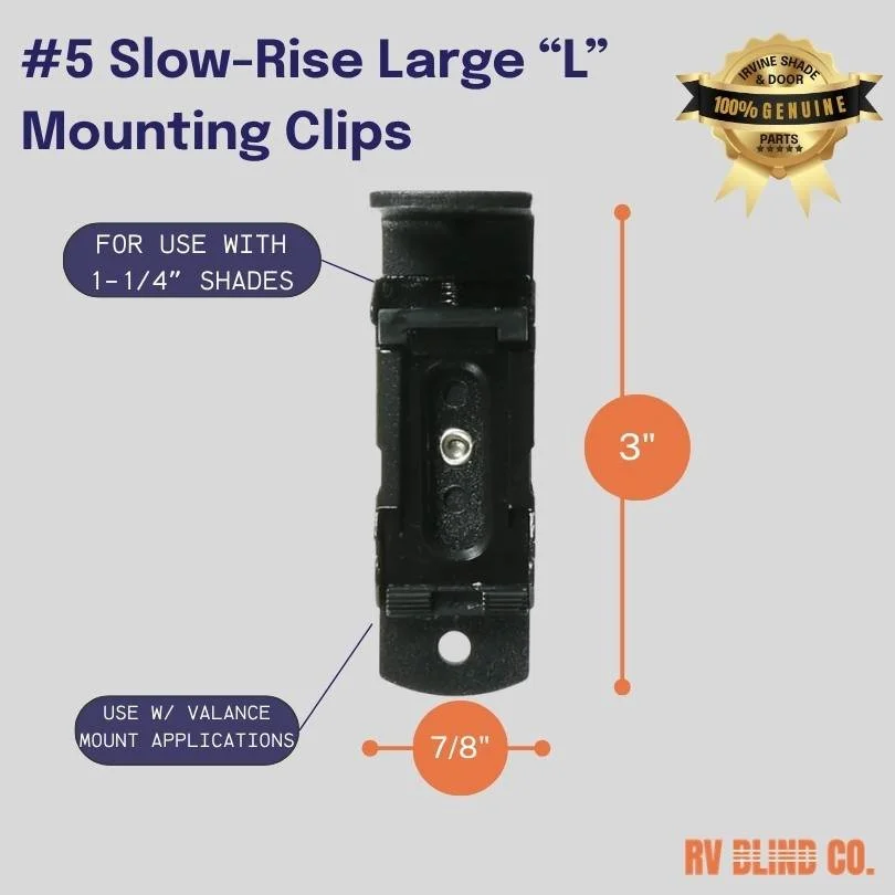 #05 Slow-Rise Large "L" Mounting Clip