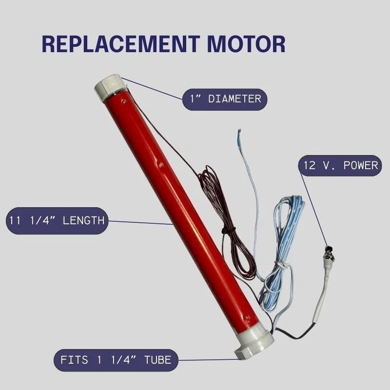 RED- Motor Replacement for Roller Shade