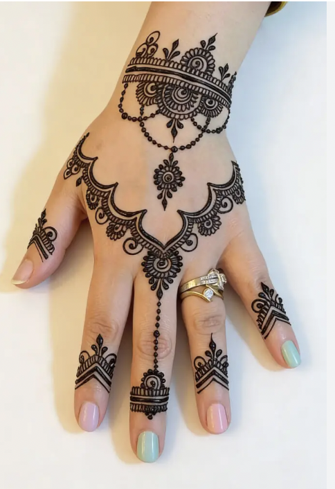 Entire Back or Front of One Hand