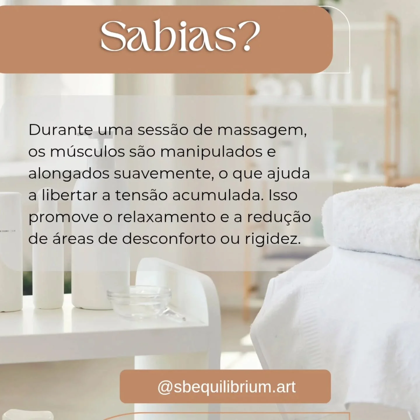 #Equilibrium #massagem #relaxamento #aliviodedesconforto #al&iacute;viodedor