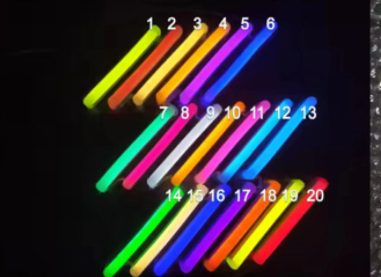 custom neon sign color options