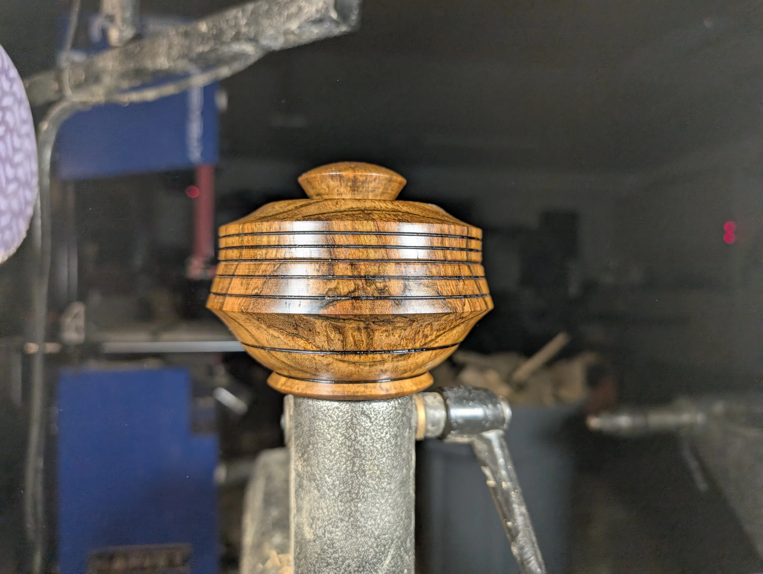 Spalted Birch Salt Cellar (4.5" x 3.5")