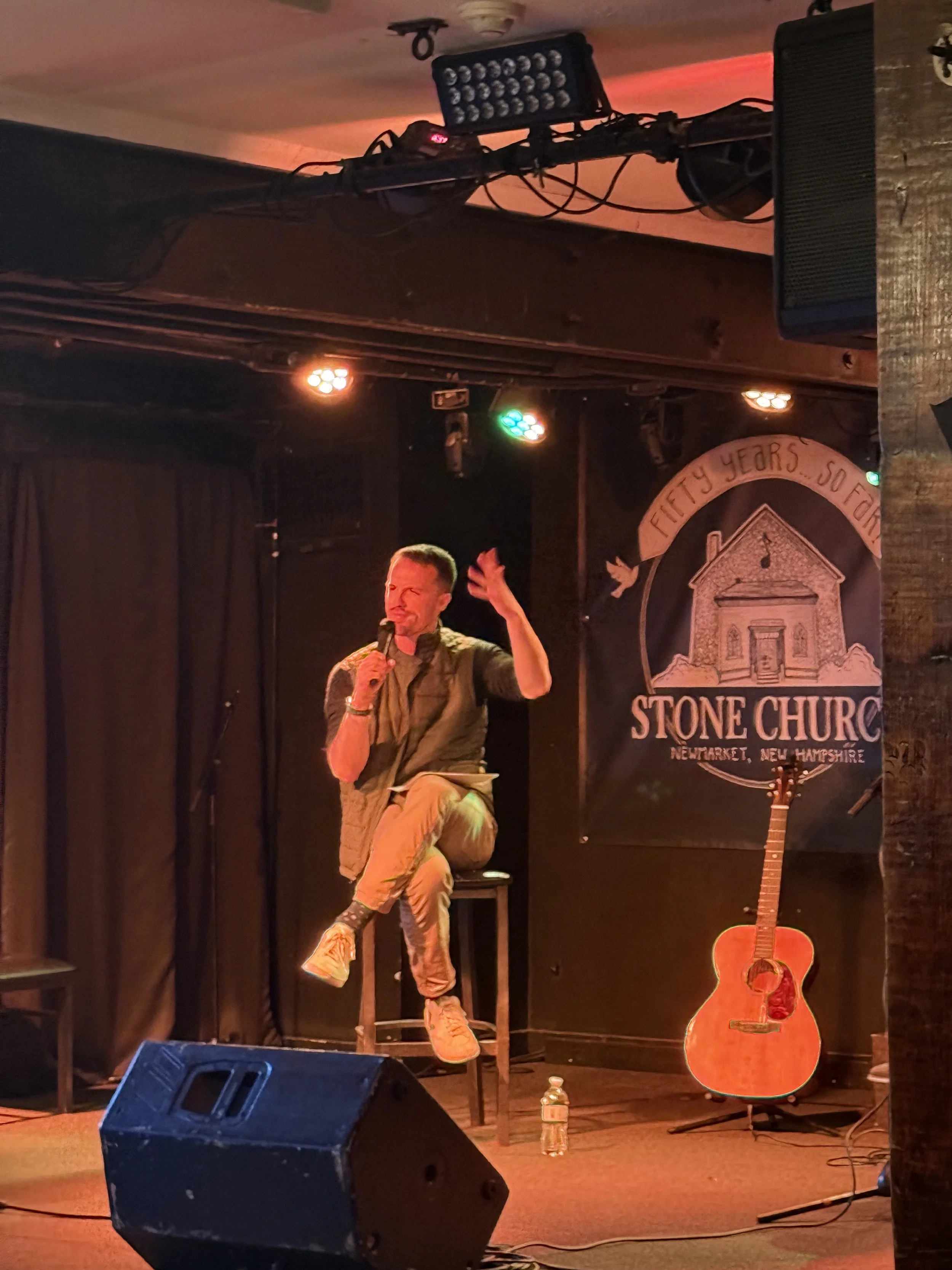 Troy Farkas of Seacoast Stories @ Stone Church