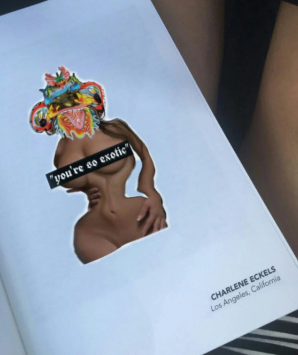 “You’re so Exotic” collage