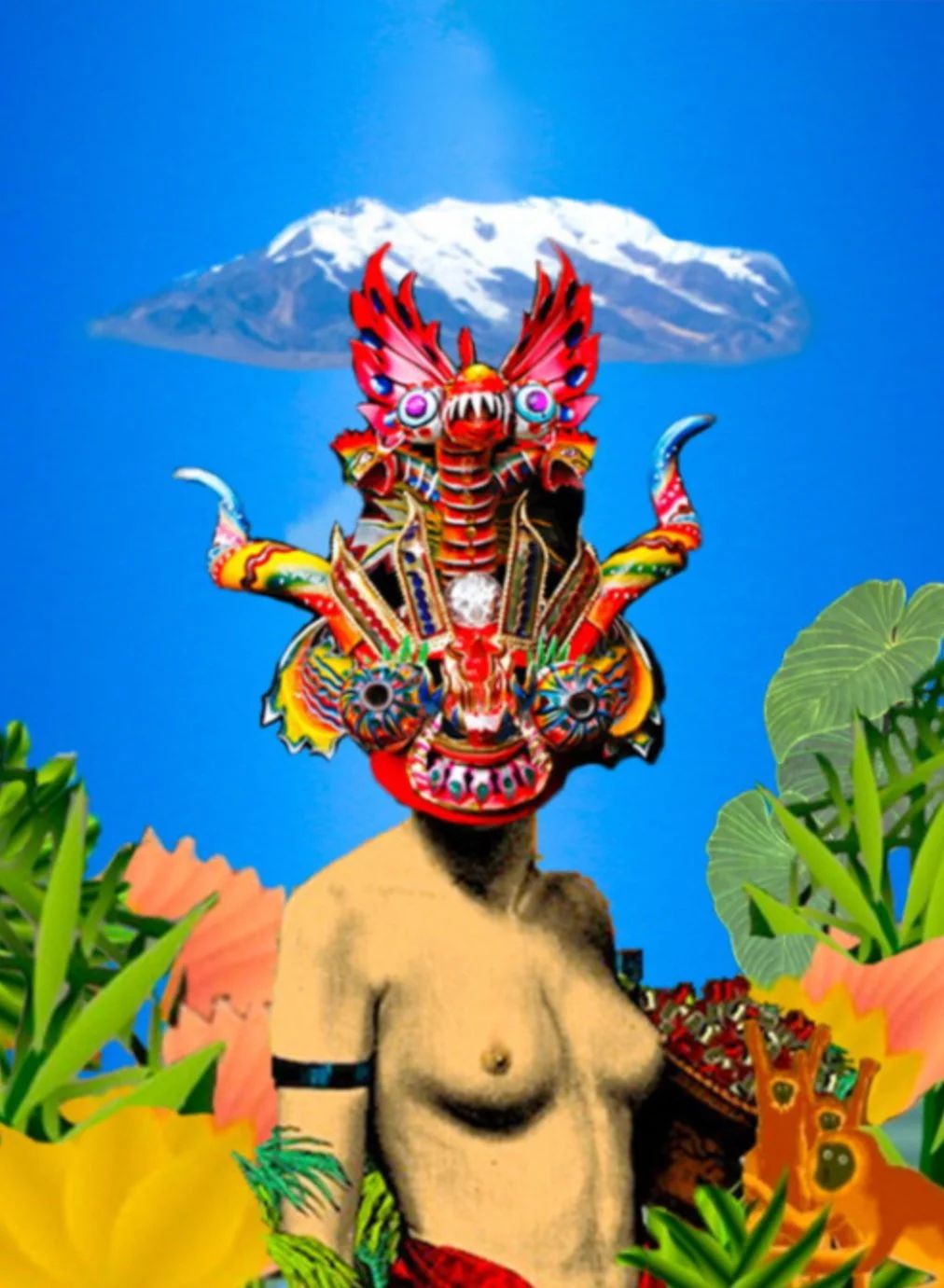 Diablada-Digital collage