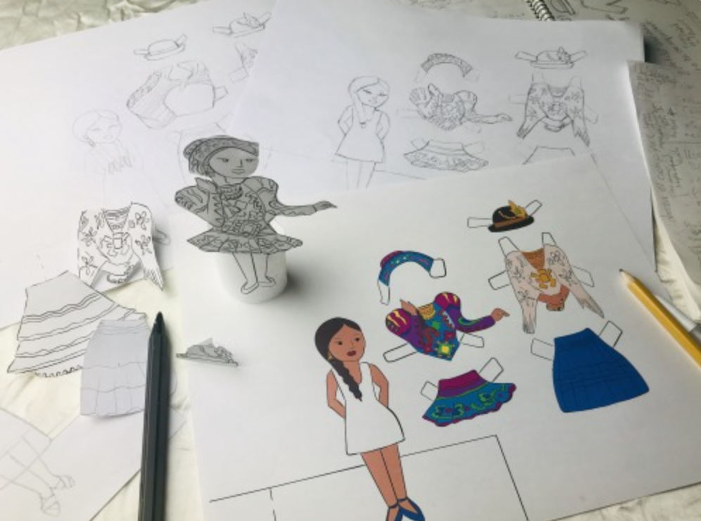 Paper Dolls Bolivian