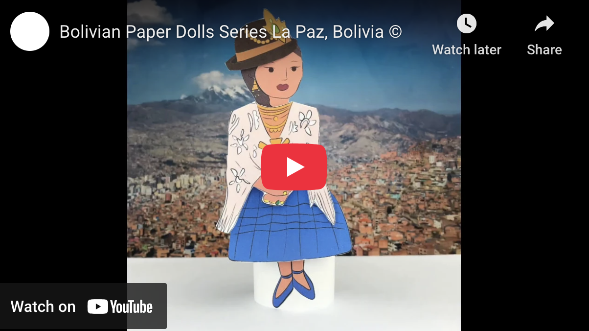 Bolivian Paper Dolls