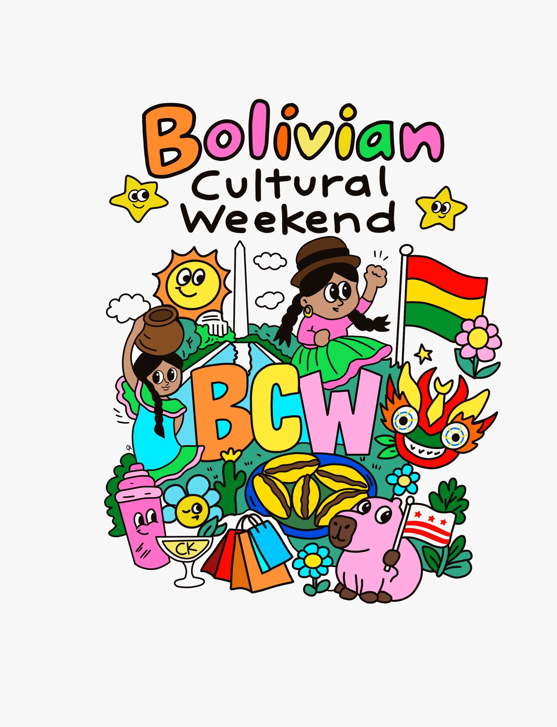 Bolivian Cultural Weekend Mercadito/ Art Exhibit