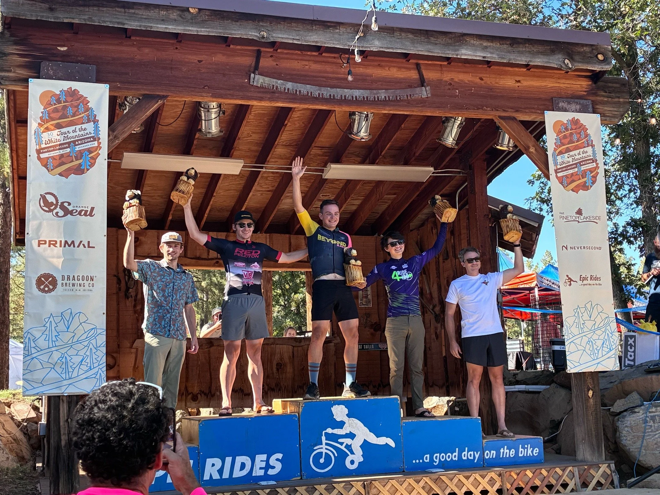 Beyond Coach Aidan Rhodes of Beyond Racing places 1st in the 50 mile (aka 68 mile this year) event in the Men’s Open, classification, taking the top overall time at the event. 