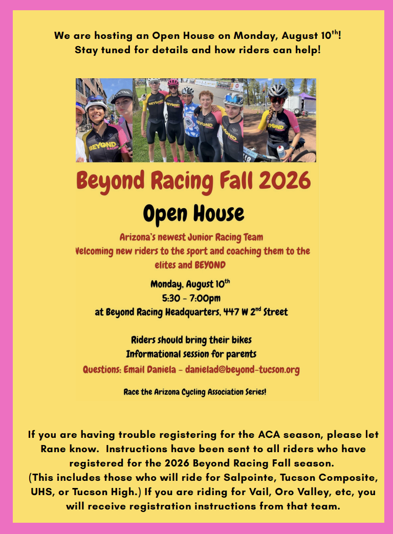 Open House for New Riders