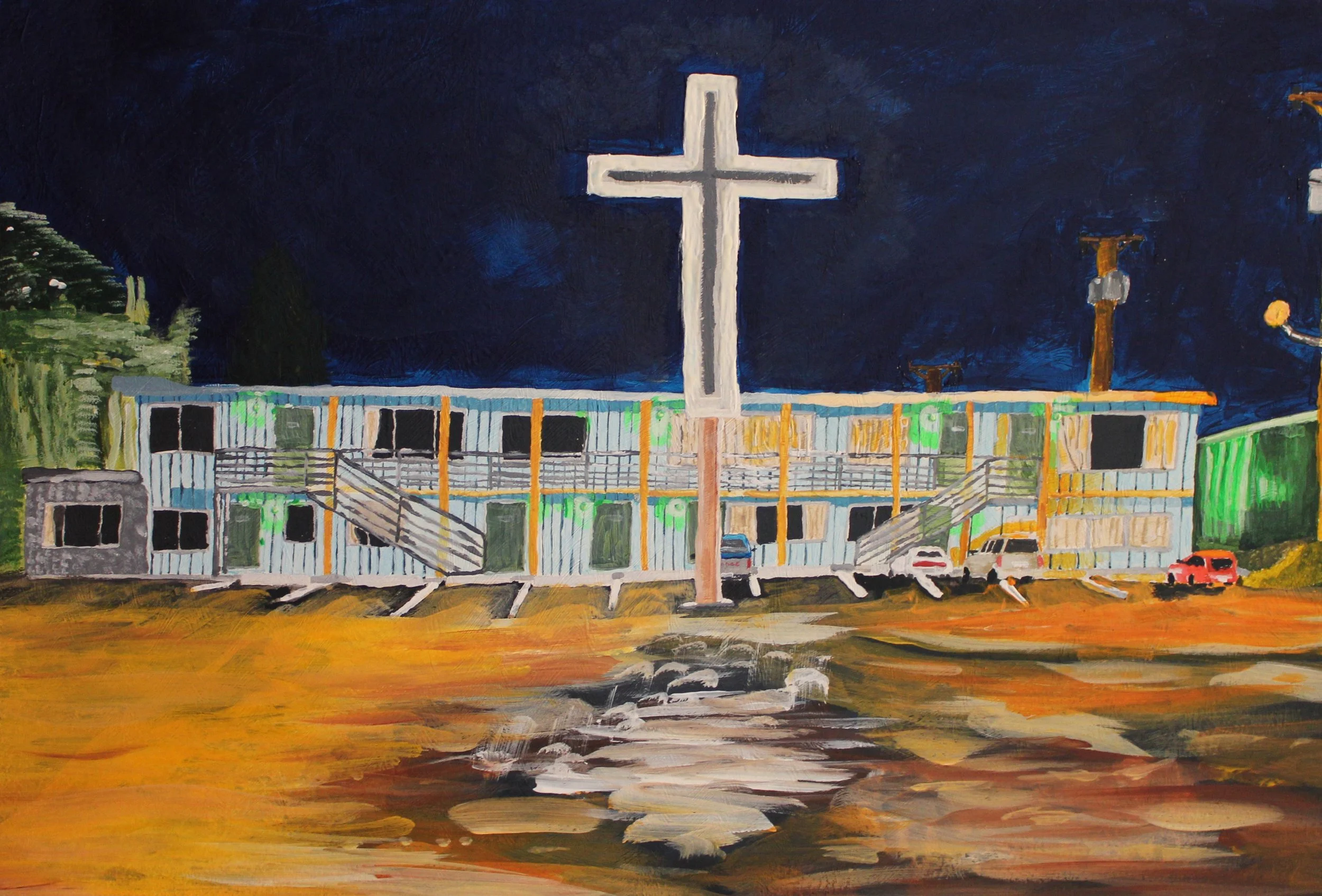 I Saw The Light Print on 16x24 Archival Matte Fine Art Paper