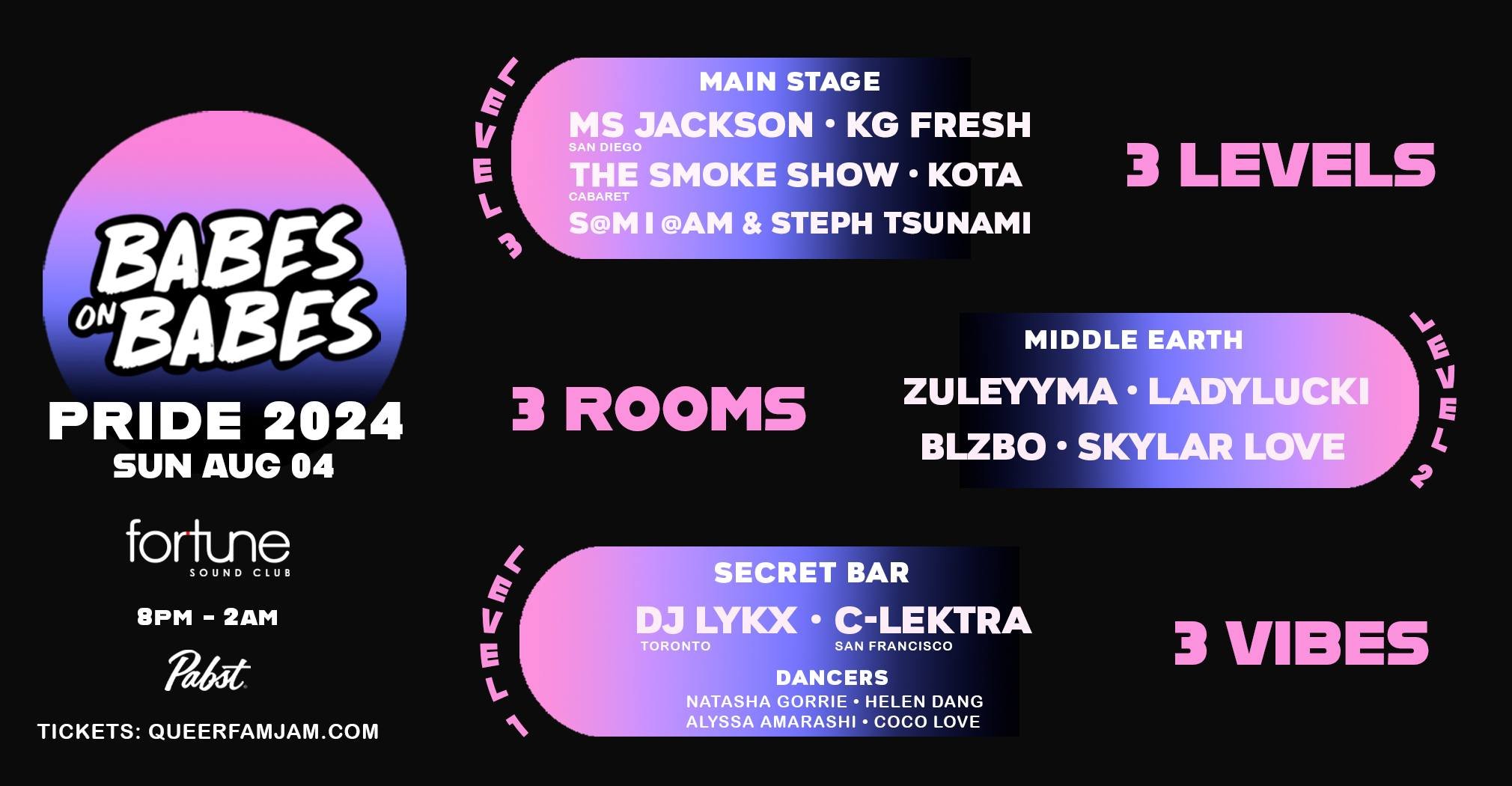 Babes on Babes Pride 2024