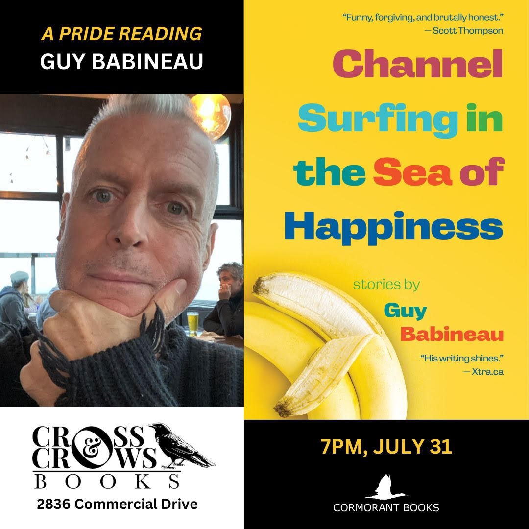 Pride Book Launch &amp; Reading with Guy Babineau