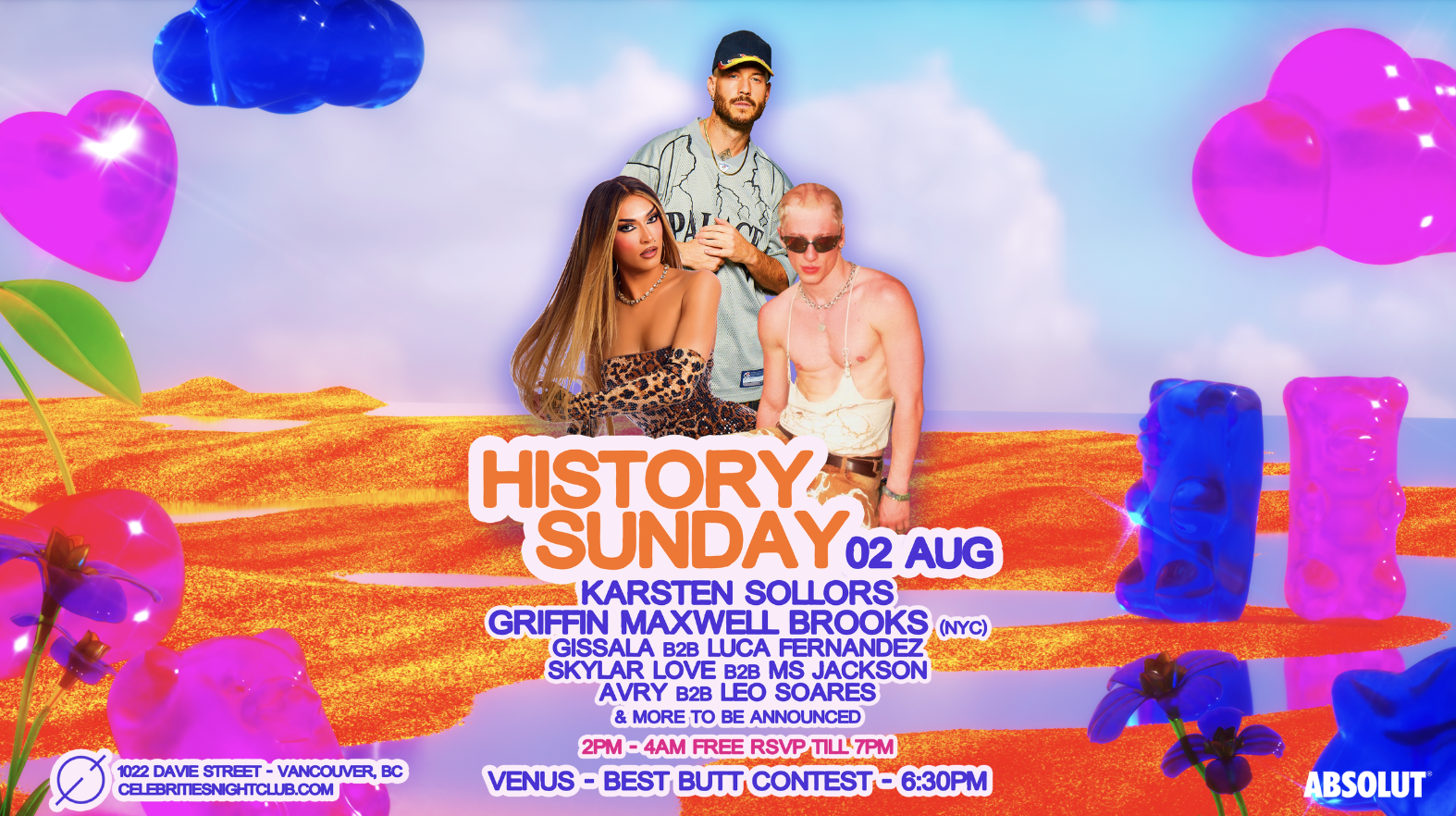 Celebrities Pride presents HISTORY SUNDAY