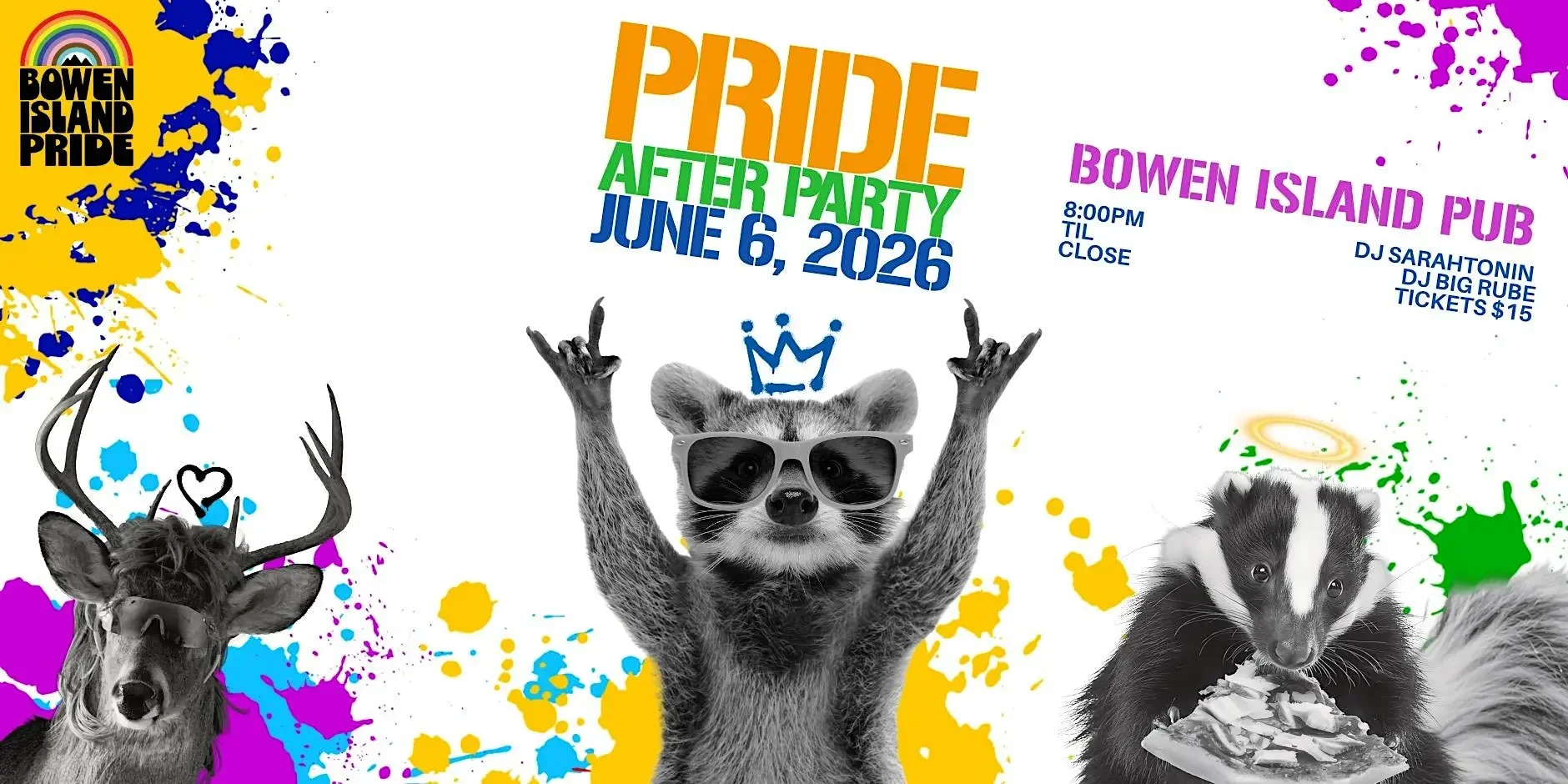 Bowen Island Pride After Party