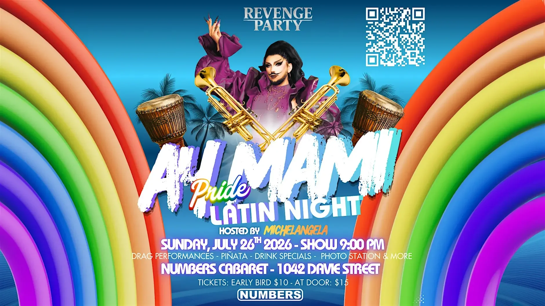 Drag show “Ay Mami” at Numbers