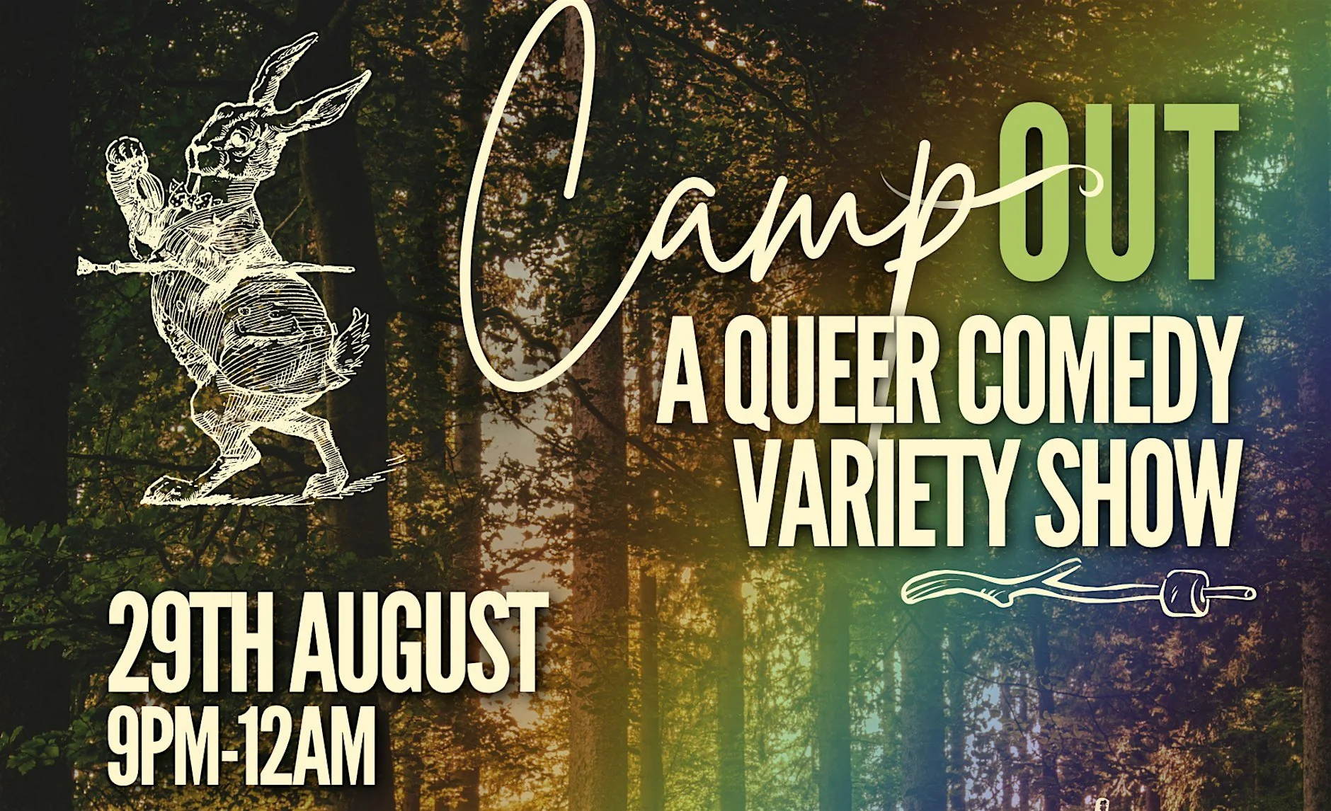 Camp out: A queer comedy variety show