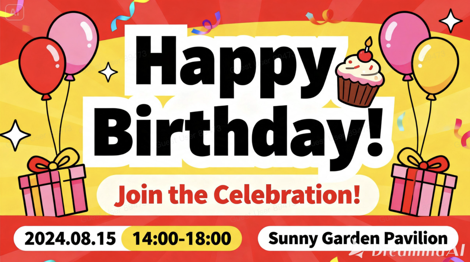 Creating Animated Invitations from Still Designs