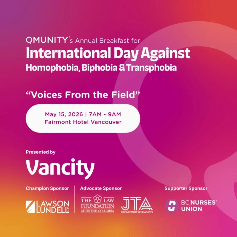 QMUNITY's 2026 IDAHOBIT Breakfast