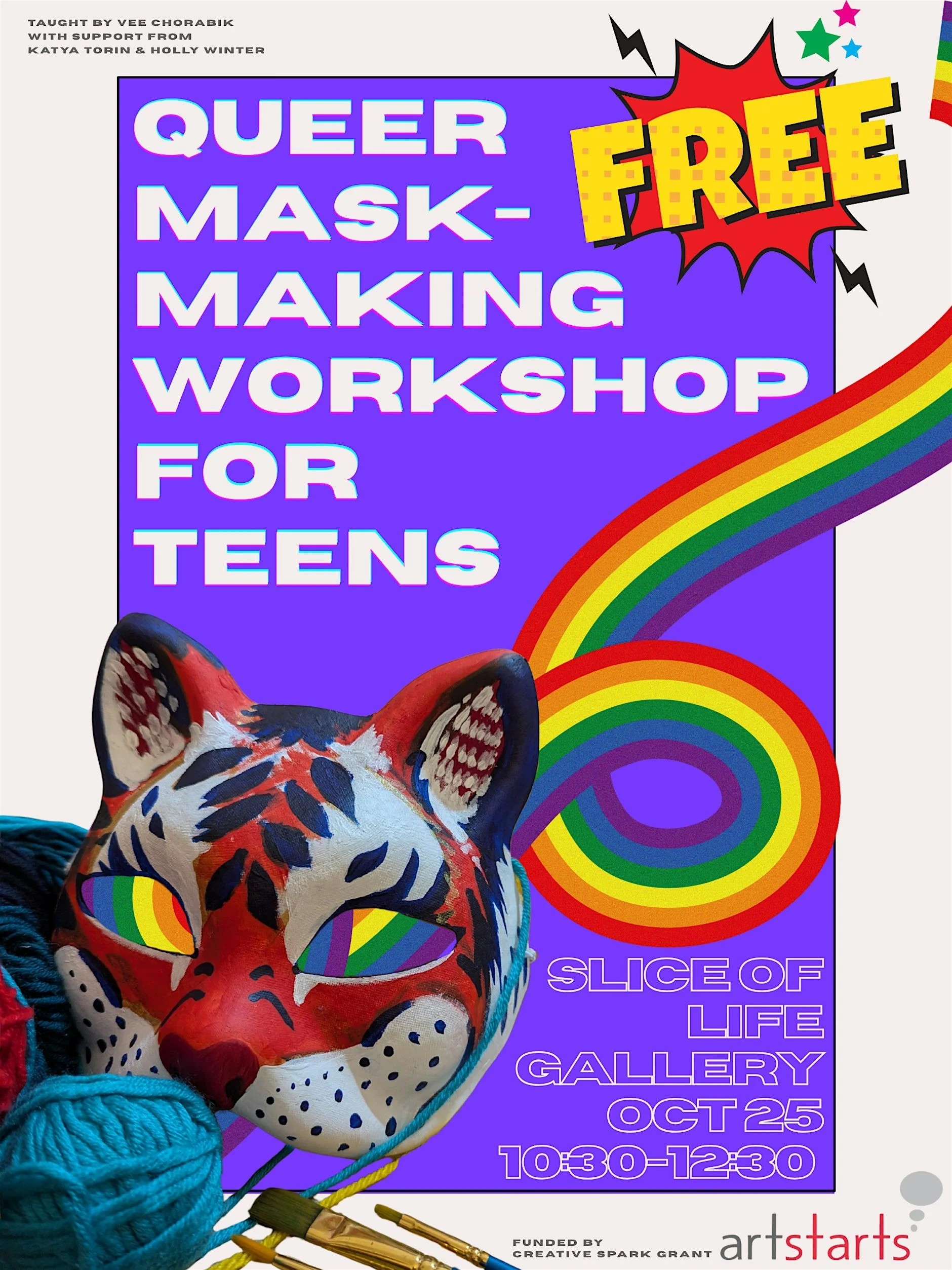 Queer Mask Making Workshop For Teens .jpeg
