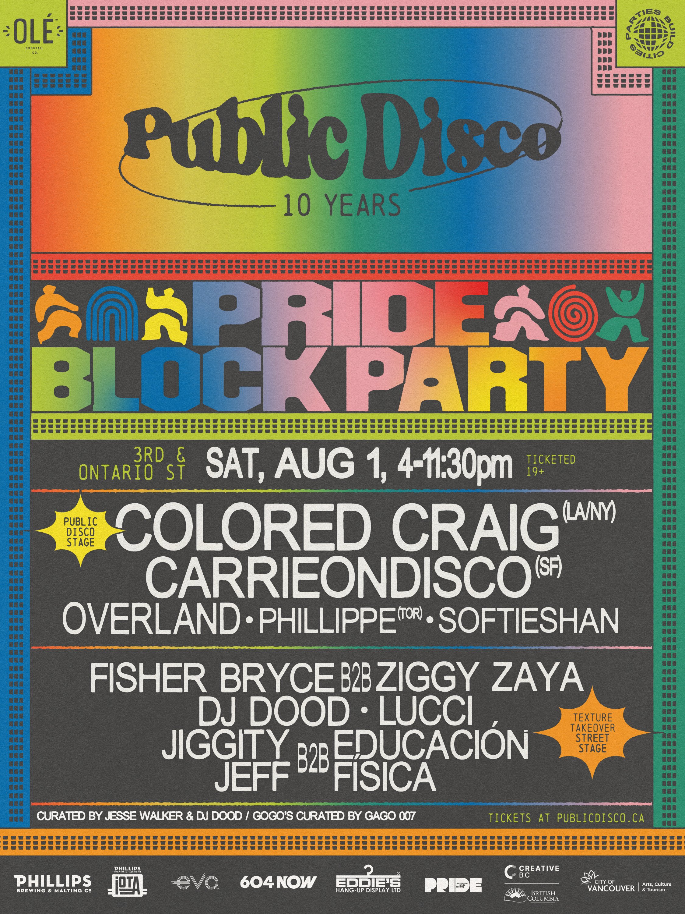 Public Disco Block Party: Pride