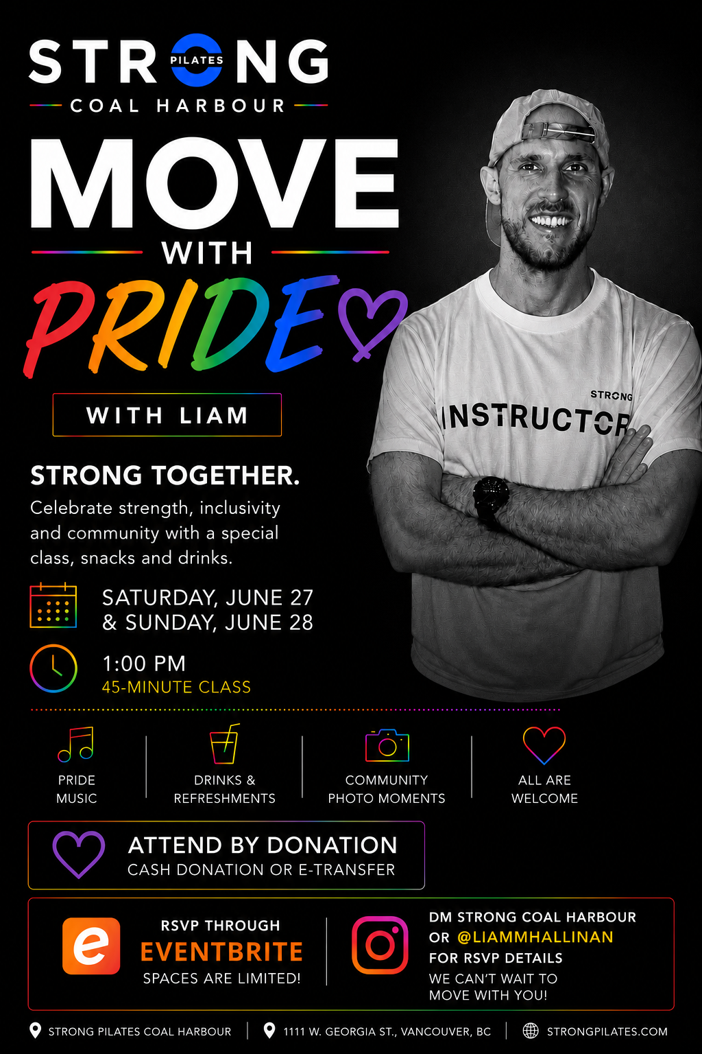 Strong Pilates Coal Harbour - Move with Pride