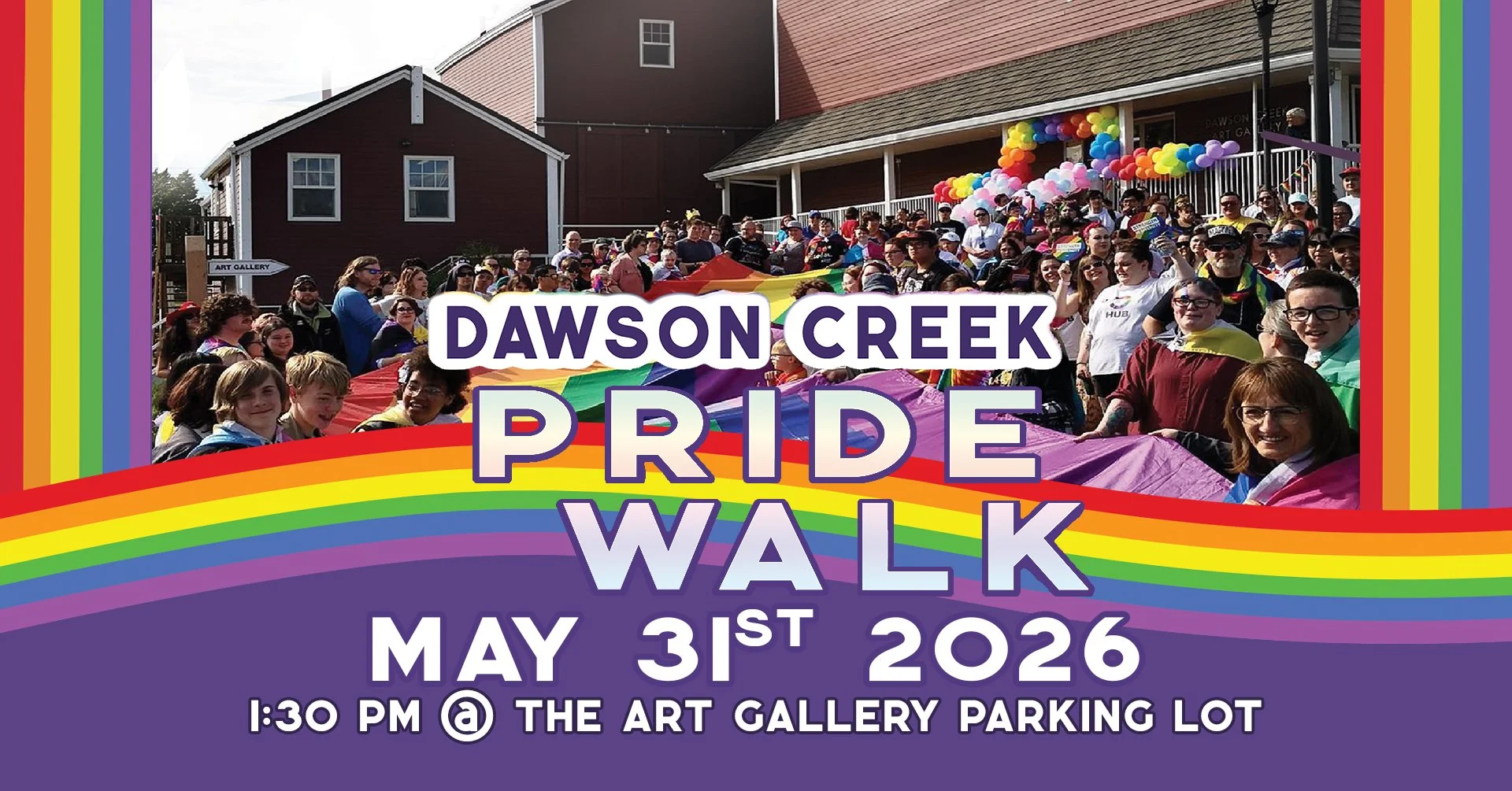 Dawson Creek Pride Walk