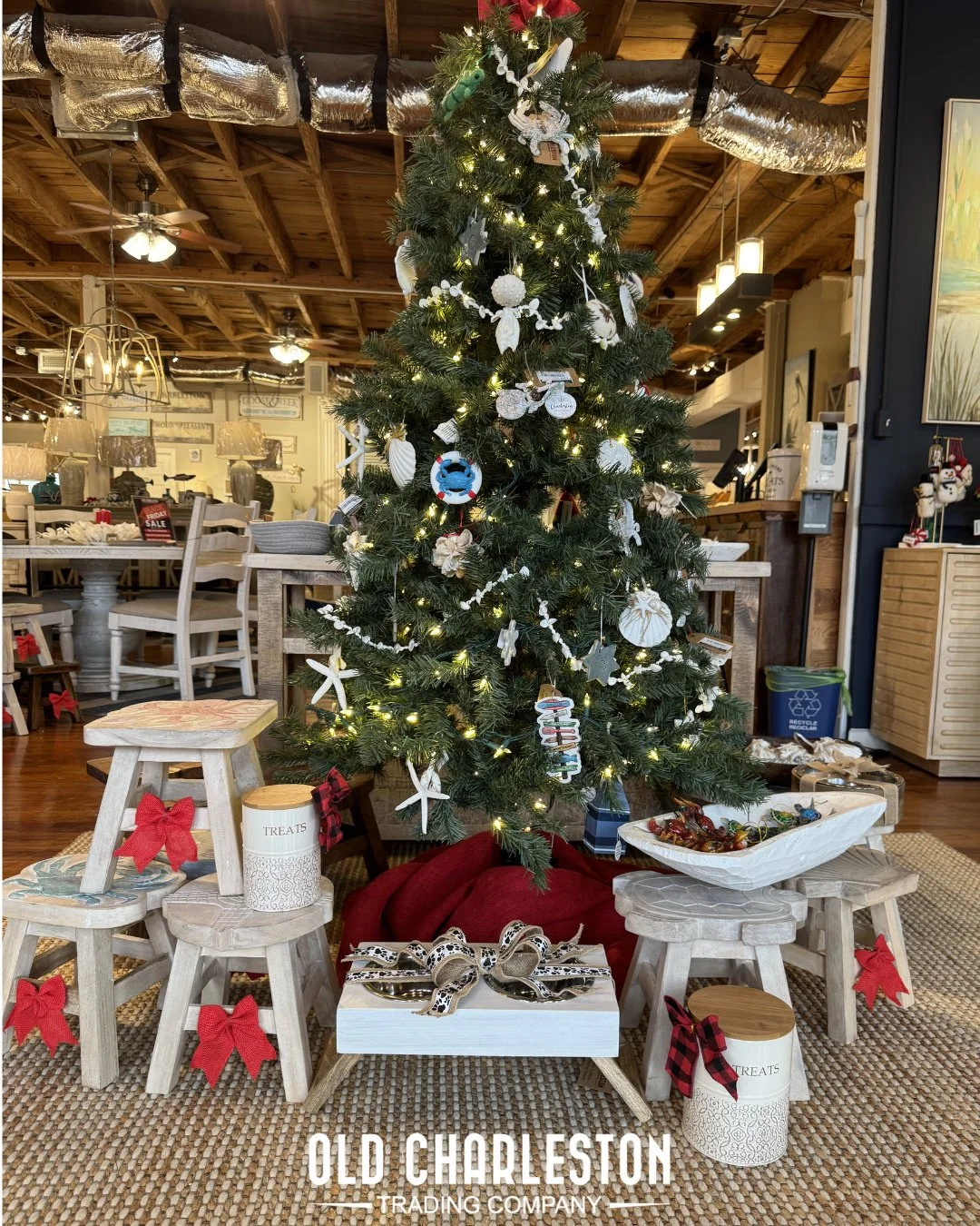 Ornaments, gifts, decorations, and more...⁠
⁠
📍 Old Charleston Trading Company, Johns Island SC ⁠
⁠
⁠
#CoastalChristmas⁠
#Charleston #OldCharlestonTradingCompany #Summerville #shoplocalcharleston #JohnsIsland