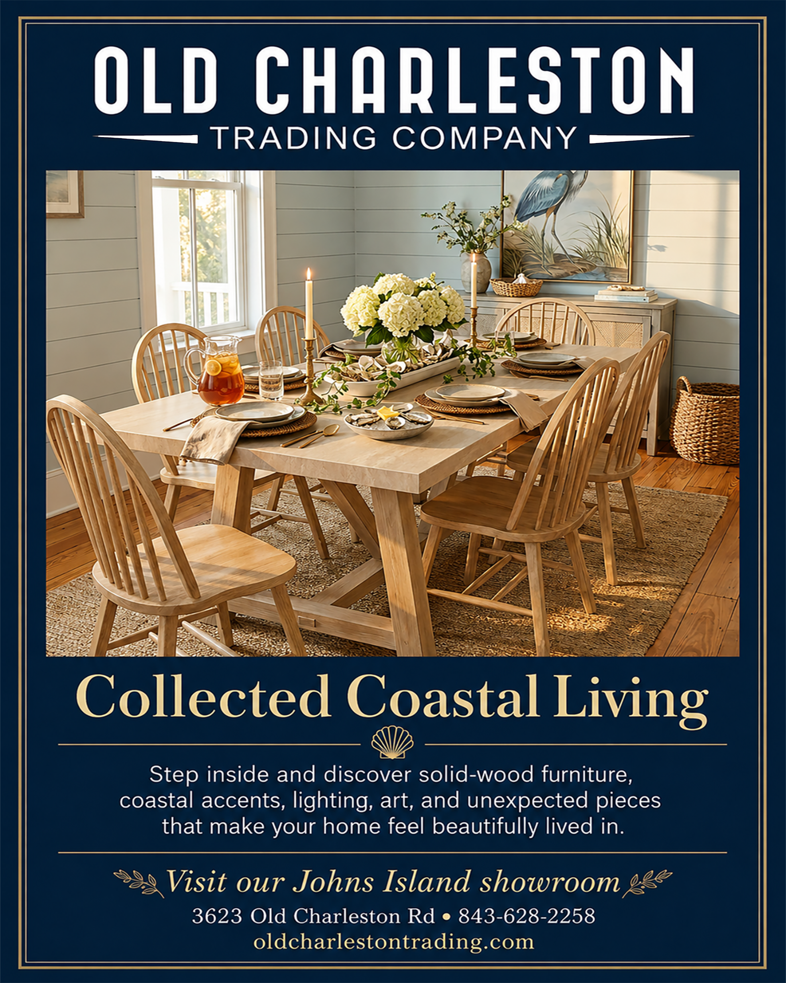 Dining Table  Almond cream Sintered Stone top, solid acacia wood trestle base and matching hoop-back chairs 